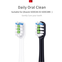 10/12 sztuk szczotka wymienna głowice nadaje się do xiaomi SOOCAS X3 X1 X5 SOOCARE szczoteczka elektryczna Dupont szczecina uszczelnione pakowane 3
